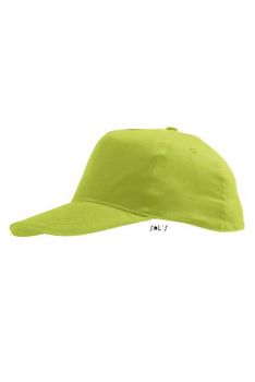 SOL'S SUNNY KIDS - FIVE PANELS CAP Apple Green U
