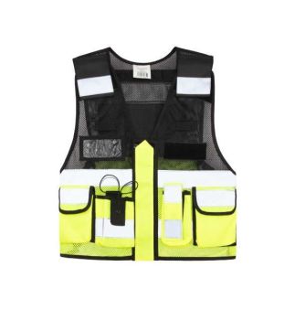 MESH TACTICAL VEST  "SPARTA" Yellow/Black M/XL