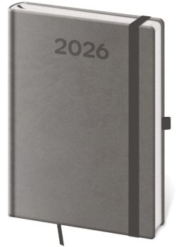 Denný diár A5 Print Pop šedý