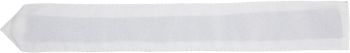 Korntex | Nášivka na zip white onesize