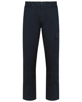 UNISEX COTTON STRETCH TROUSERS Navy 42