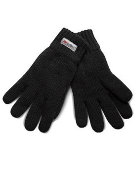 THINSULATE™ KNITTED GLOVES Black S/M