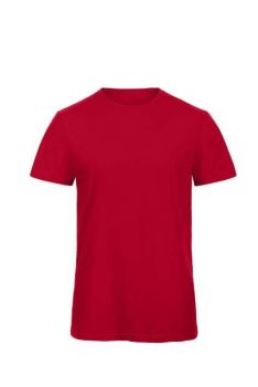 B&C INSPIRE SLUB T /MEN Chic Red S