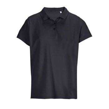 SOL'S PULSE WOMEN - POLO SHIRT Black M