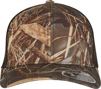 Flexfit | 6 panelová Trucker kšiltovka "Realtree Camo" camo/brown onesize