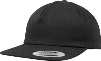 Flexfit | 5 panelová Snapback kšiltovka black onesize