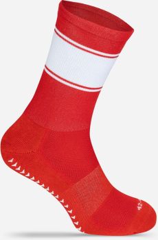 Mr. Socks | Sportovní ponožky "Ballersocks Light" red/white 37-41
