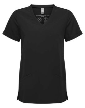 'INVINCIBLE'  WOMEN’S ONNA-STRETCH TUNIC Exact Black XL