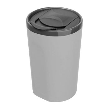 Keramický pohár, 400 ml sivá