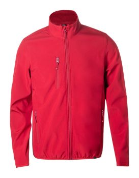 Scola RPET softshellová bunda red  L