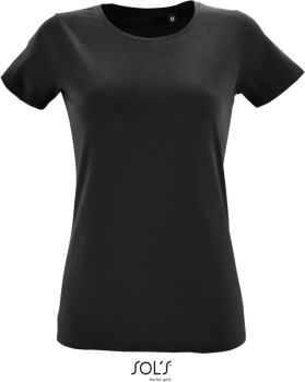 SOL'S | Dámské tričko "Slim Fit" deep black L