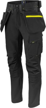 ProJob | Pánské strečové pracovní kalhoty black (150)