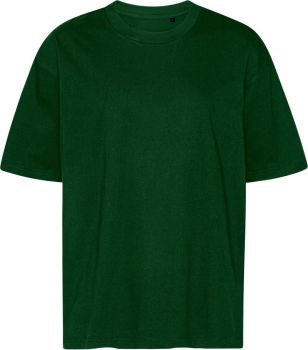 Neutral | Oversize bio IC tričko "Tiger" bottle green 3XL