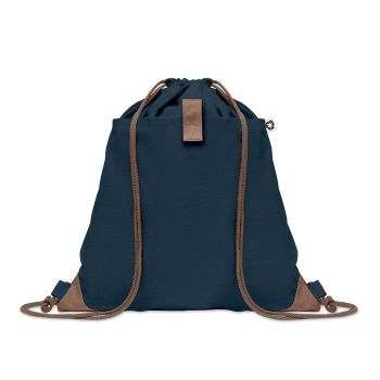 PANDA BAG Stahovací batoh z bavlny francouzská námořnická modř
