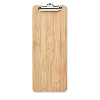 CLIPBI Malá bambusová deska s klipem wood