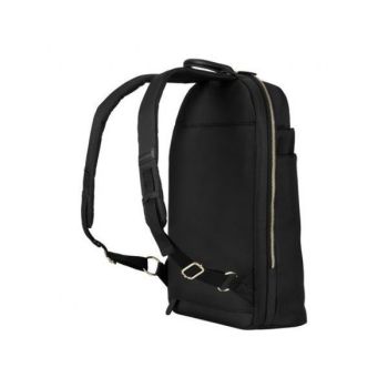 Alexa 16" women's laptop backpack with tablet pock black