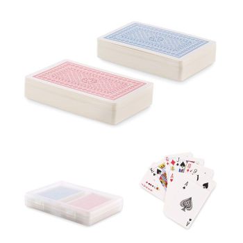 PLAYCARD Sada klasických hracích karet transparentní