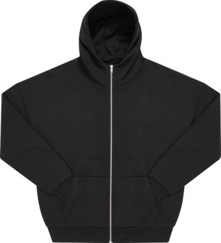 B&C | Těžká oversize mikina s kapucí black XXL