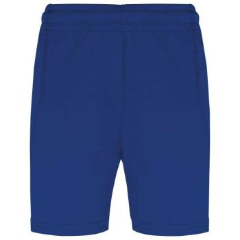 KIDS' SPORTS SHORTS Dark Royal Blue 10/12