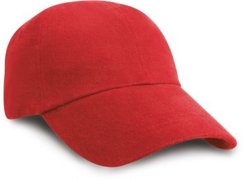 Result Headwear | 6 panelová nízkoprofilová kšiltovka red onesize