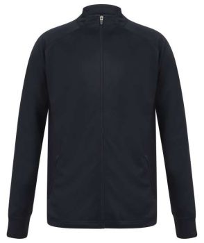 ADULT'S KNITTED TRACKSUIT TOP Navy L