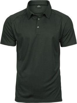 Tee Jays | Pánské luxusní sportovní polo dark green XXL