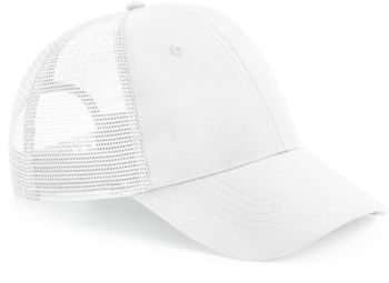 Beechfield | 6 panelová Trucker kšiltovka "Recycled Urbanwear" white onesize