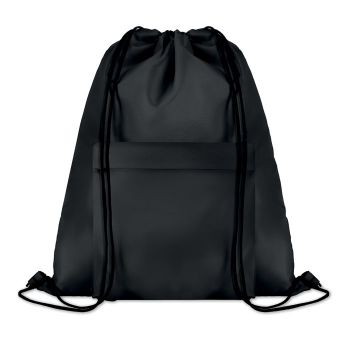 POCKET SHOOP Velký batoh se šňůrkami black