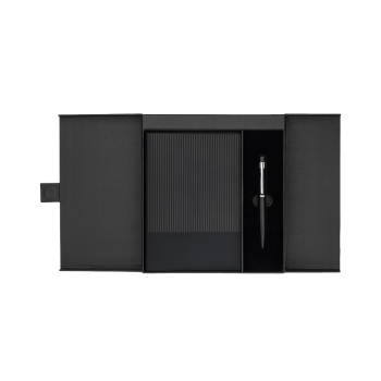 INKORIA sada zápisníku a pera, černá