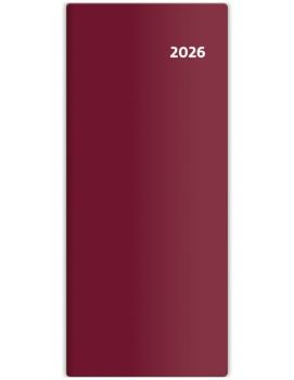 Mesačný diár Torino bordó