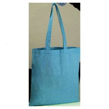 Recyklovaná bavlnená taška 140g/m² Blue