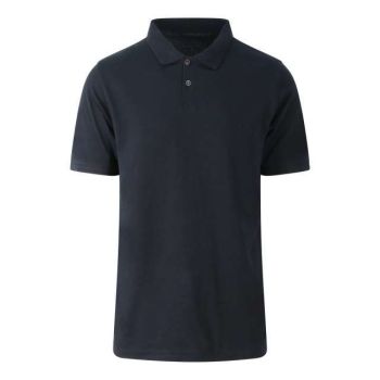 ETOSHA ORGANIC POLO SHIRT Jet Black M
