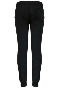 KID'S MULTISPORT JOGGING PANTS WITH POCKETS Black 10/12