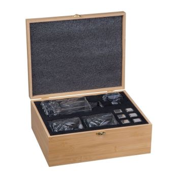 Veľká whiskey sada béžová