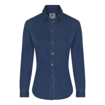 LUCY DENIM SHIRT Dark Blue XS