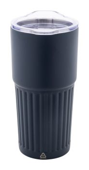 Streaky Tall termo hrnček dark blue