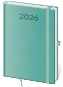 Denný diár A5 Print Pop svetlo zelený