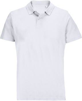 SOL'S | Unisex piqué polo white L