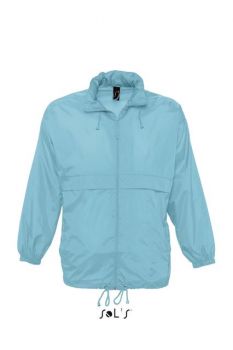 SOL'S SURF - UNISEX WATER REPELLENT WINDBREAKER Atoll Blue M