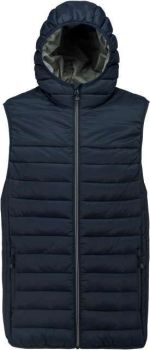 ADULT HOODED BODYWARMER Navy L