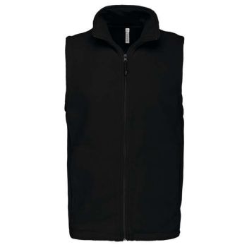 LUCA - MEN'S MICROFLEECE GILET Black 5XL