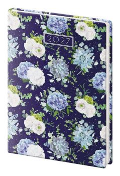 Vreckový diár A7 Vario Lyra Floral