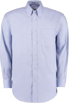 Kustom Kit | Košile Oxford s dlouhým rukávem light blue 16