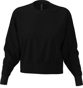 Next Level Apparel | Těžká dámská oversize mikina black XXL