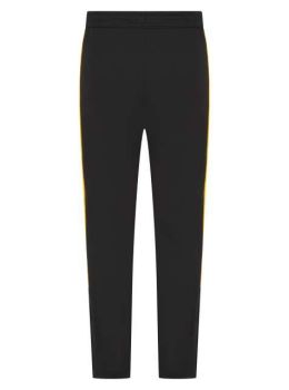 ADULT'S KNITTED TRACKSUIT PANTS Black/Gold M