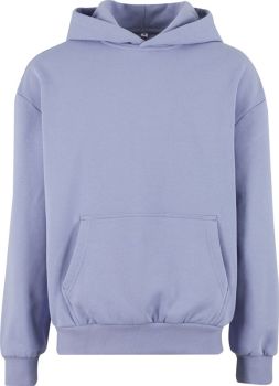 Build your Brand | Mikina s kapucí z těžké bavlny viola blue L
