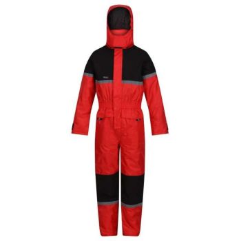 JUNIOR RANCHER WATERPROOF INSULATED COVERALL Classic Red/Black 9/10