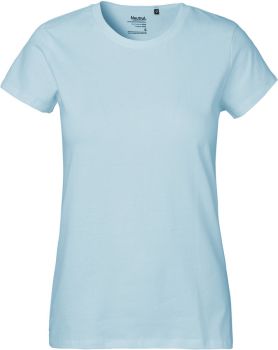 Neutral | Dámské tričko z těžké bio bavlny light blue XL