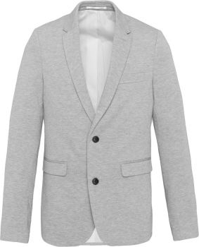 Kariban | Pánský blejzr light grey heather (56)
