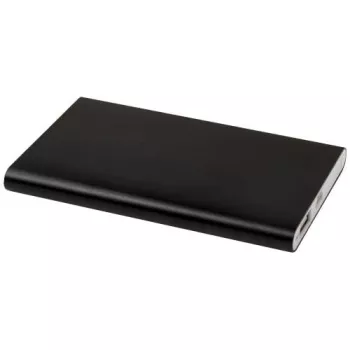Pep 4000mAh powerbanka typu C z recyklovaného hliníku Černá